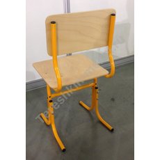 Стул детский дошкольный на регулируемом по высоте металлокаркасе №1-2-3, №0-1-2