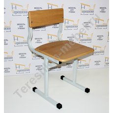 Стул ученический не регулируемый по высоте р.гр. №3 №4 №5 №6 №7