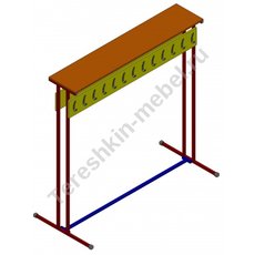 Вешалка напольная двухсторонняя 26 мест