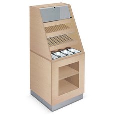 Прилавок для подносов и приборов Enofrigo SALSA CONSOLLE 730 NE