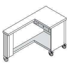 Прилавок кассовый Emainox CDX 12