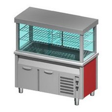 Прилавок-витрина для холодных блюд Emainox VTRPG 15