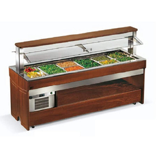 Шведский стол охлаждаемый Enofrigo TANGO MAXI RF 1400 (темный орех)