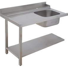 Стол для грязной посуды, с мойкой к посудомоечным машинам Elettrobar 75451