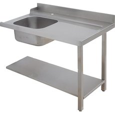 Стол для грязной посуды, с мойкой к посудомоечным машинам Elettrobar 75456