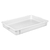 Лоток для теста 650х430х80 мм (без крышки, белый полипропилен)