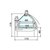 Тепловая витрина Arneg SYDNEY 3 090 VCA TCBM 1250