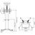 Напольная мобильная стойка для интерактивных панелей 32-65 дюймов