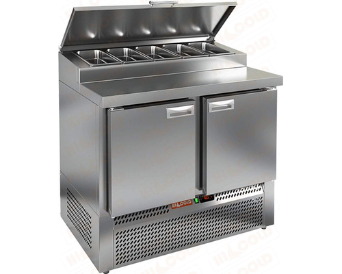 Стол холодильный для пиццы HiCold PZE1-11/GN
