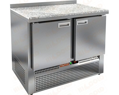 Стол холодильный HiCold GNE 11/TN (каменная столешница)