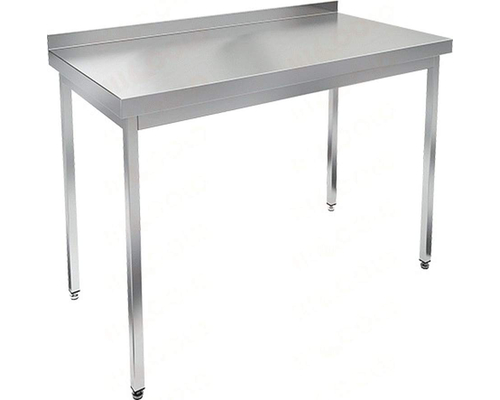 Стол пристенный с бортом (столешница 1мм) НСО-12/7Б-1