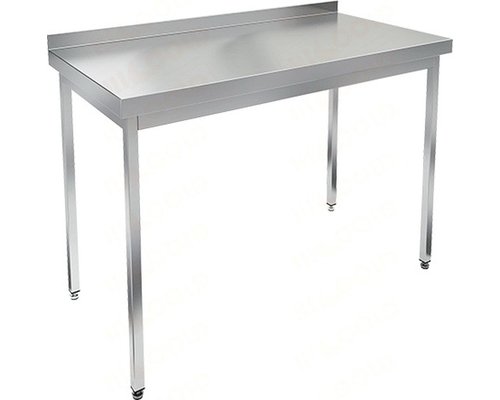 Стол пристенный с бортом (столешница 1мм) НСО-13/7Б-1