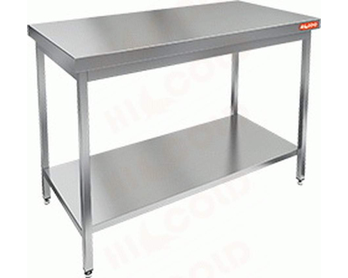 Стол разделочный центральный с полкой НСО-12/7П