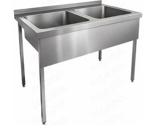 Ванна моечная цельнотянутая НСО2М-12/7Б с двумя мойками