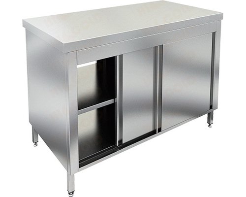 Стол центральный сквозной с дверцами-купе с двух сторон НСЗК-8/7Т