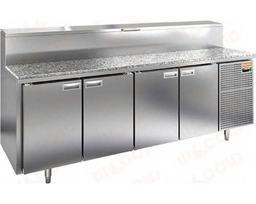 Стол холодильный для пиццы HiCold PZ1-1111/GN (каменная столешница)