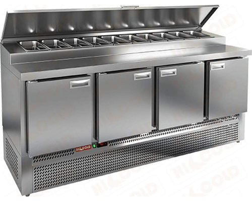 Стол холодильный для пиццы HiCold PZ2-1111/GN