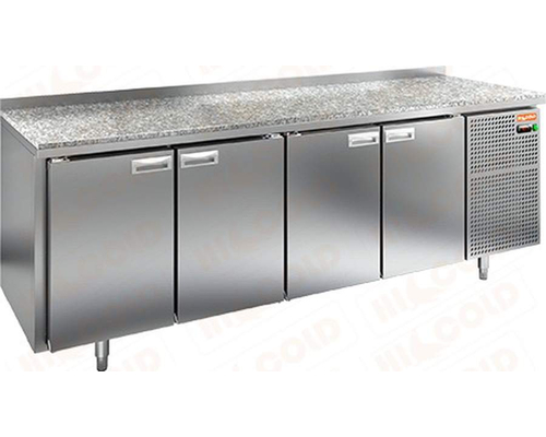 Стол холодильный HiCold GN 1111/TN (каменная столешница)