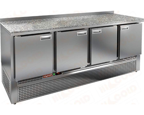 Стол холодильный HiCold GNE 1111/TN (каменная столешница)