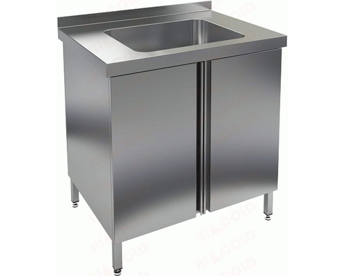 Стол закрытый с моечной ванной НСЗ1М-8/6Б