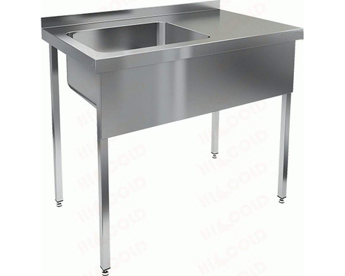 Ванна моечная цельнотянутая НСО1М-18/6БП(БЛ) с одной мойкой