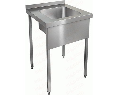 Ванна моечная цельнотянутая НСО1М-7/6Б с одной мойкой