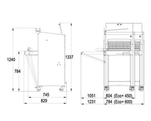 Хлеборез JAC ECO+ 450M
