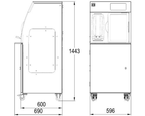 Хлеборез JAC SLIM SELF