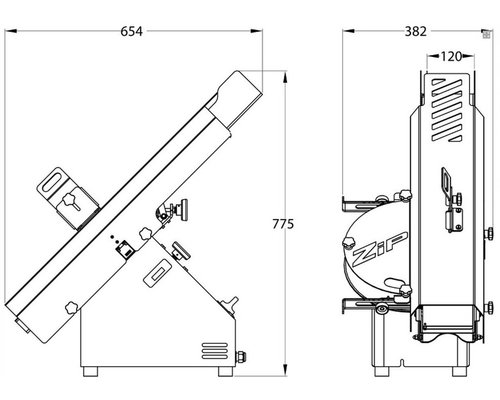 Хлеборез JAC ZIP 450
