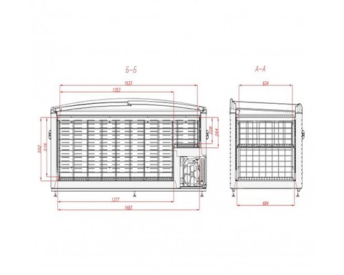 Ларь-бонета ITON Eagle M 180Т (торец)