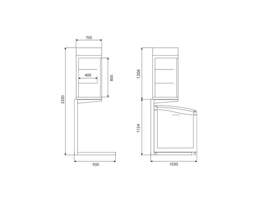 Морозильный шкаф Levin BERG 250 НТ