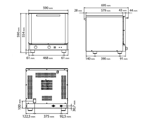 Шкаф пекарский Itforno ITF 423 UP