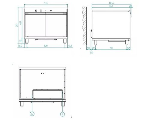 Шкаф расстоечный Itforno ITF 1264
