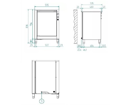 Шкаф расстоечный Itforno ITF 823