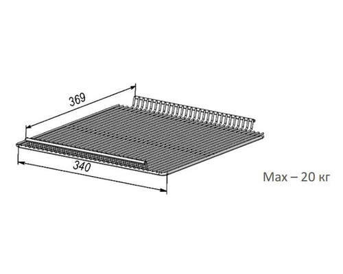 Холодильний шкаф для хранения икры Briskly 1 Caviar