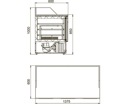 Холодильный стол Polair TMi3pizza-G