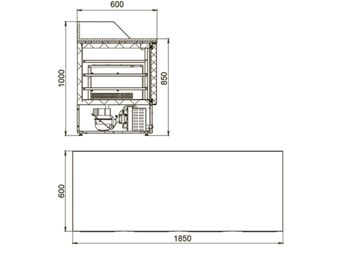 Холодильный стол Polair TMi4pizza-G