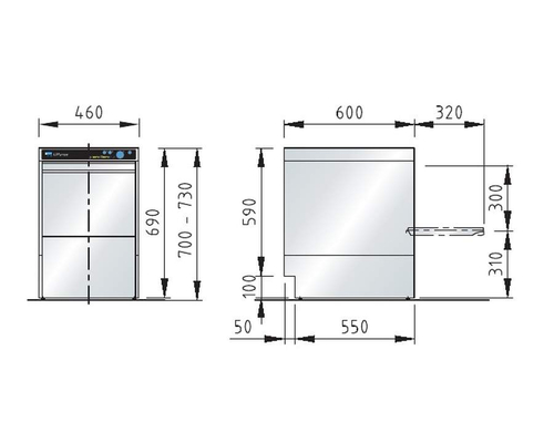Машина посудомоечная Meiko UPSTER U 400