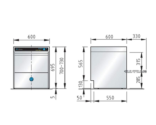 Машина посудомоечная Meiko UPSTER U 500G