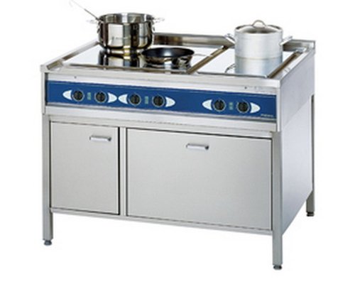 Плита 6-конфорочная 800 серии Hackman Metos ARDOX S6/24 (конвекционный шкаф)