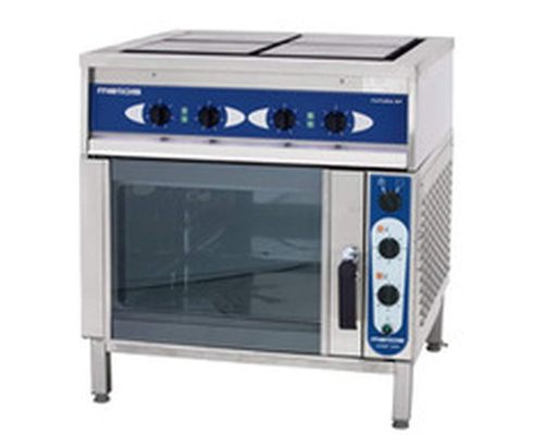 Плита 6-конфорочная 800 серии Hackman Metos RP4/22 (жарочный шкаф)