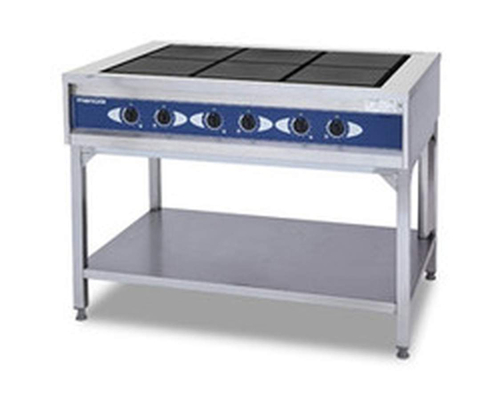 Плита 6-конфорочная 800 серии Hackman Metos RP6