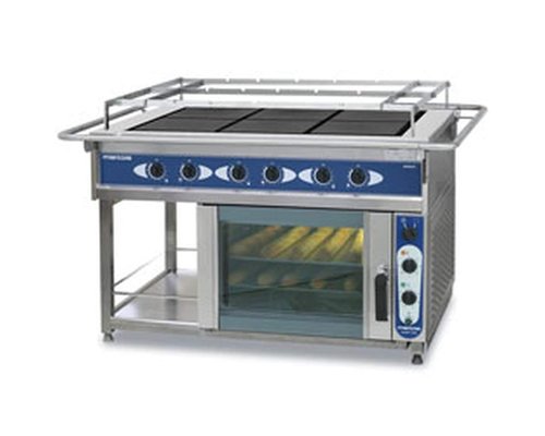Плита 6-конфорочная 800 серии Hackman Metos RP6/22 (жарочный шкаф)