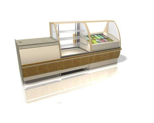 Расчетный прилавок Norpe AIDA-90-PT (рабочая поверхность - ламинат)