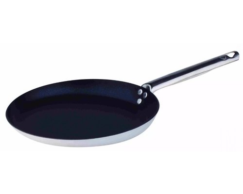 Сковорода блинная алюминиевая 3 мм с антипригарным покрытием 24 см Pentole Agnelli 111CR24