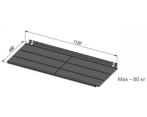 Тепловая витрина Н Briskly 10