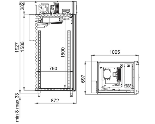 Холодильный шкаф Polair CS107-Cheese Тип 1