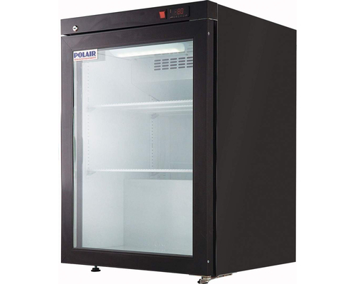 Холодильный шкаф Polair DM102-BRAVO (черный, с замком)