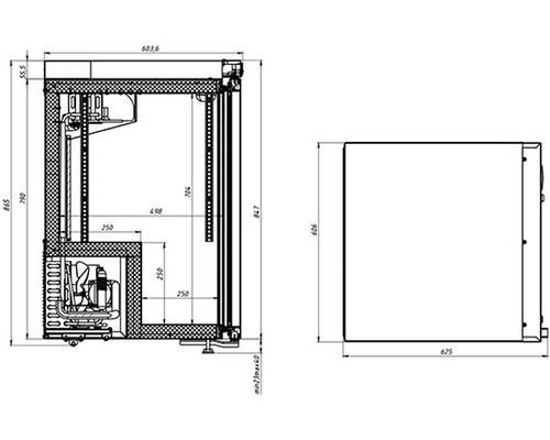 Холодильный шкаф Polair DP102-S