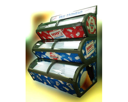 Ларь морозильный 3-ярусный S-Cool SС-450 Led